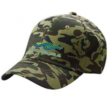 Big Accessories Structured Camo Cap