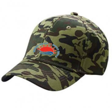 Big Accessories Structured Camo Cap
