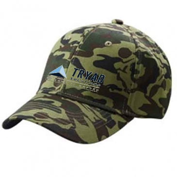 Big Accessories Structured Camo Cap