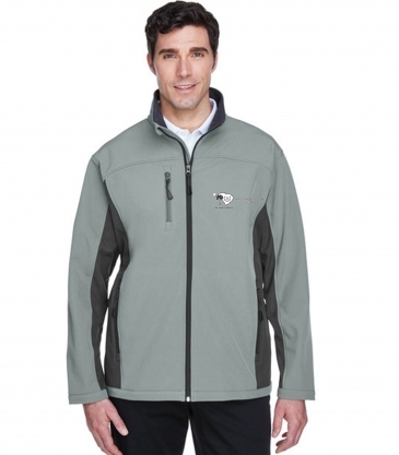 Men's Soft Shell Colorblock Jacket