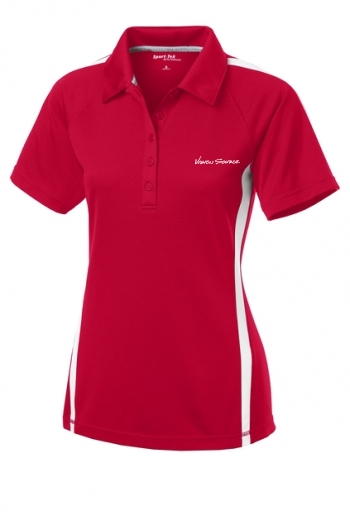 Sport-Tek® Ladies PosiCharge® Micro-Mesh Colorblock Polo
