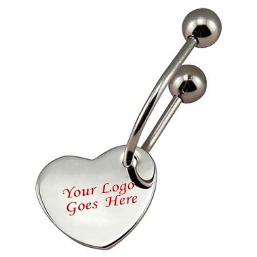 Designer Inspired Heart Keytag