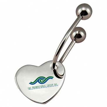 Designer Inspired Heart Keytag