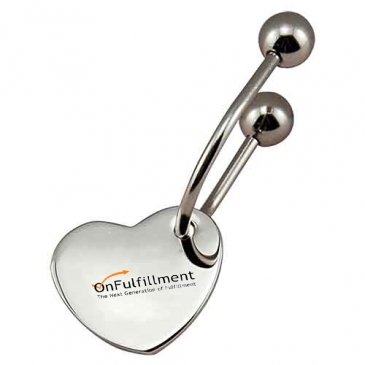 Designer Inspired Heart Keytag