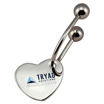 Designer Inspired Heart Keytag