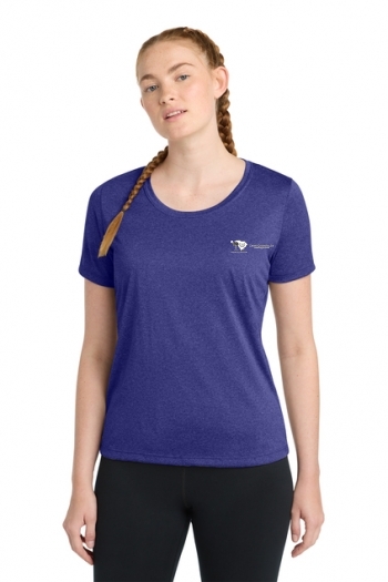 Sport-Tek® Ladies Heather Contender™ Scoop Neck Tee