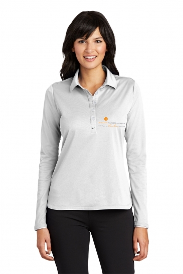 Nike Ladies Long Sleeve Dri-FIT Stretch Tech Polo