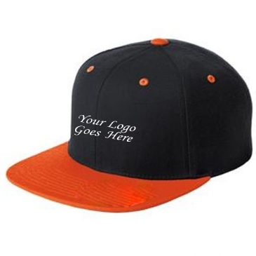 Sport-Tek® Yupoong® Flat Bill Snapback Cap