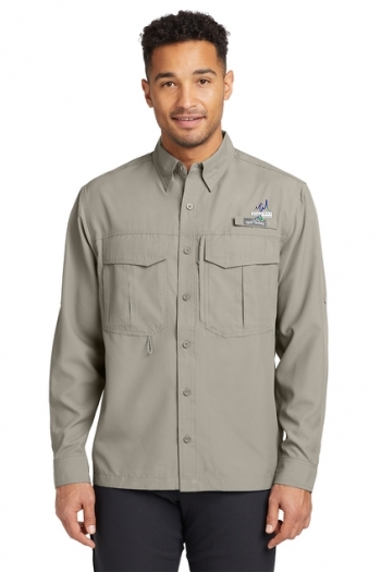 Eddie Bauer® - Long Sleeve Performance Fishing Shirt