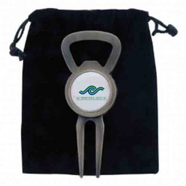 Magnetic Ball Marker Bottle Opener Divot Tool