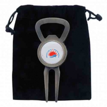 Magnetic Ball Marker Bottle Opener Divot Tool