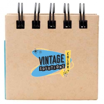 Regency Sticky Notes & Flags Notebook