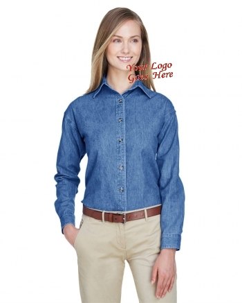 UltraClub Women's Cypress Denim