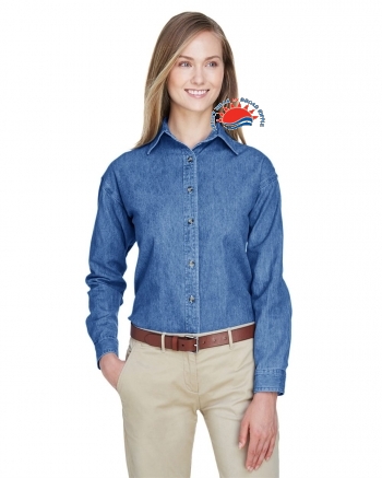 UltraClub Women's Cypress Denim