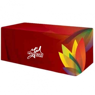 All Over Dye Sub Table Cover - fitted poly 4-sided, fits 6' table