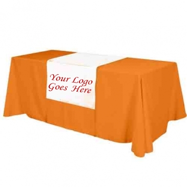 Table Runner - (Top, 18" front) - All Over Dye Sub