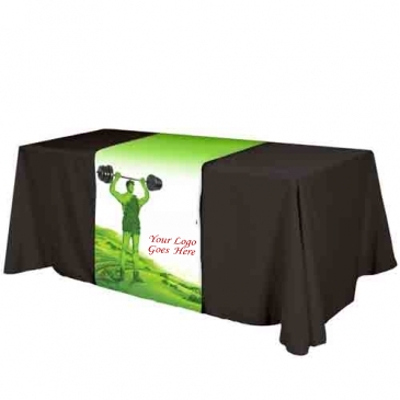 Table Runner - (Front, Top, Back) - All Over Dye Sub