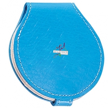 Compact Leather Mirror