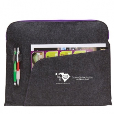 Felt Laptop Sleeve W/ Pocket