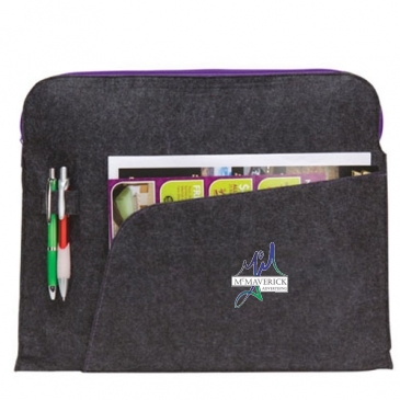Felt Laptop Sleeve W/ Pocket