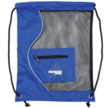 Mesh Drawstring Backpack
