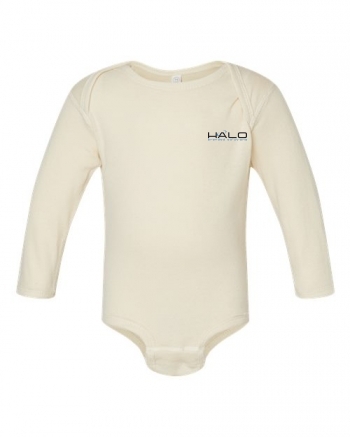 Infant Long Sleeve Baby Rib Bodysuit