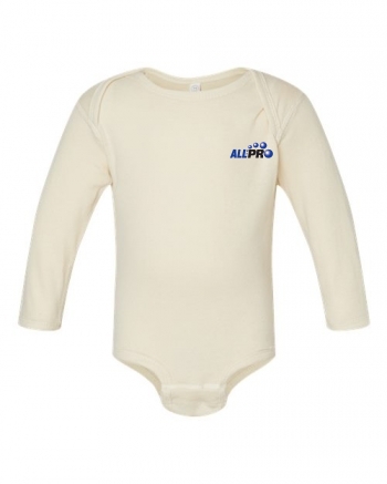 Infant Long Sleeve Baby Rib Bodysuit
