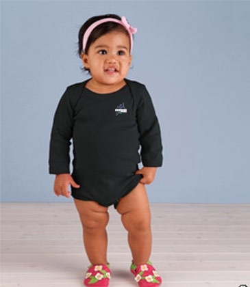 Rabbit Skins Infant Long-Sleeve Bodysuit