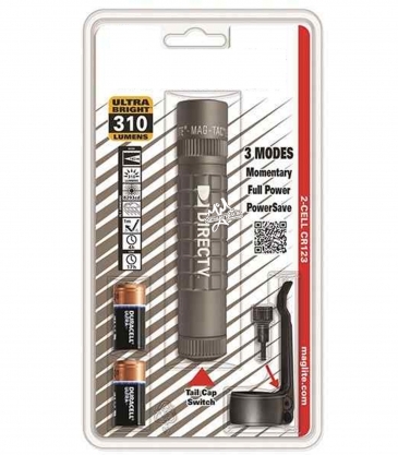 Maglite® Mag-Tac® LED Flashlight - Plain Edge