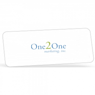 1" x 2 1/2"-Screen Round Corner Rectangle