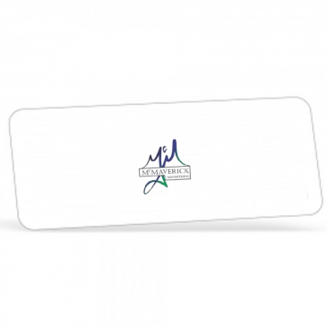 1" x 2 1/2"-Digital Round Corner Rectangle