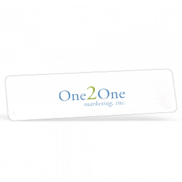 1" x 3 3/4"-Digital Round Corner Rectangle