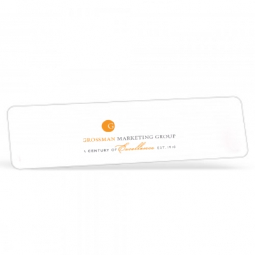1" x 3 3/4"-Digital Round Corner Rectangle