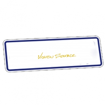 1" x 3"-Digital Round Corner Rectangle