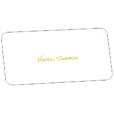 1" x 2"-Screen Round Corner Rectangle