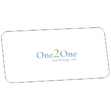 1" x 2"-Screen Round Corner Rectangle