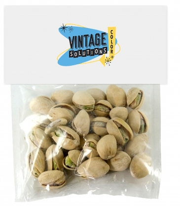 Candy Bag With Header Card (Large)-Pistachios