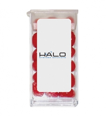 Plastic Dispenser With Mints - Signature Peppermints