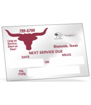 Service Stickers