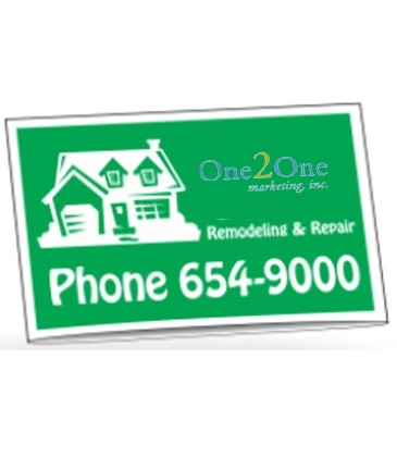 Double-Sided Yard Signs