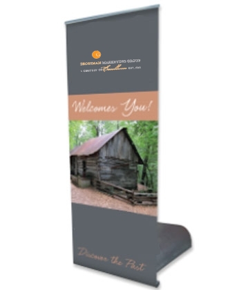 Premium Banner Stands-Outdoor Telescoping