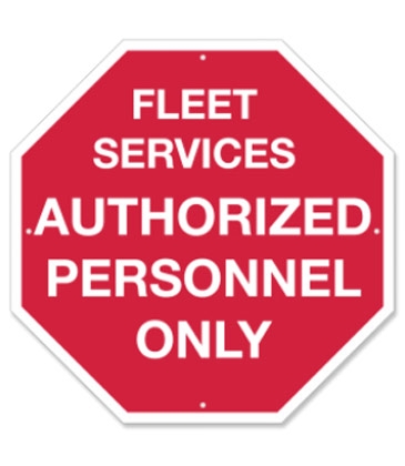 Plastic & Security Signs-.023" Thicknesse