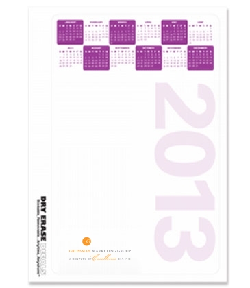 Dry Erase Decals-5 1/2" X 8 1/2"