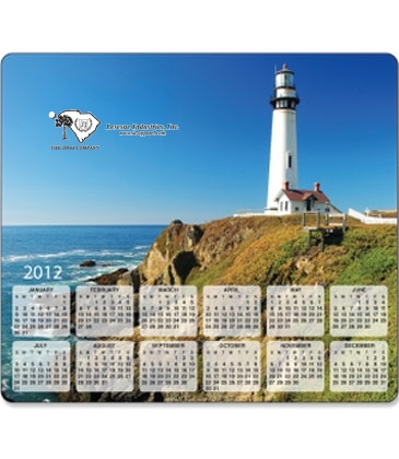 Calendar Mouse Pads-Bkgd O-7 1/2" X 8 1/2"