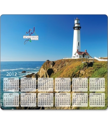 Calendar Mouse Pads-Bkgd O-7 1/2" X 8 1/2"