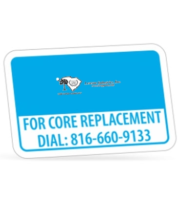 Rectangle Die Cut Labels-1" X 1 1/2"