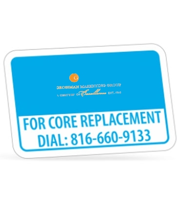 Rectangle Die Cut Labels-1" X 1 1/2"