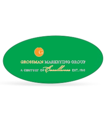 Oval Die Cut Labels-3/8" X 7/8"