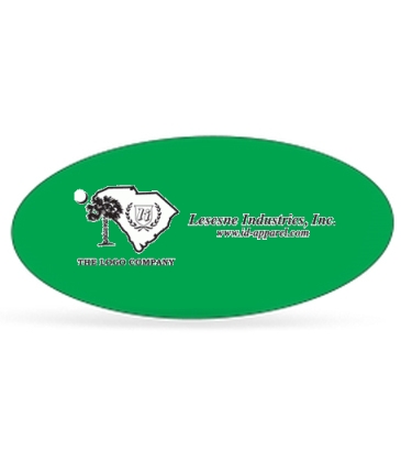 Oval Die Cut Labels-