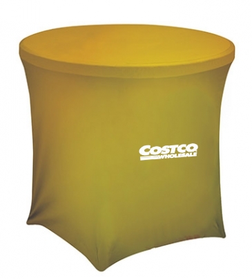 Café-Height UltraFit Round Table Throw (Full-Color Full Bleed)